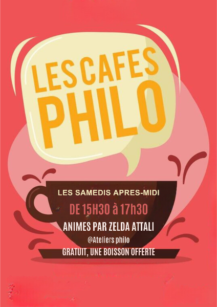 Couverture de Les cafés philo