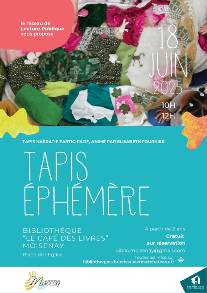 Couverture de Séance de tapis narratif à Moisenay